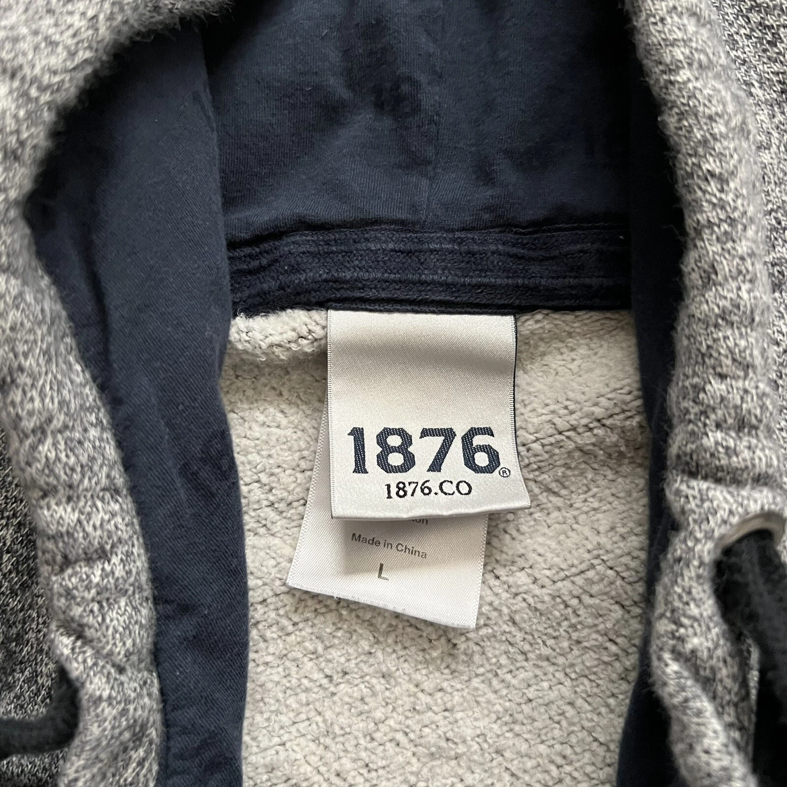 VETEMENTS Felpa con cappuccio 1876 Apparel 1876.CO Timberline Colorado unisex grande blu