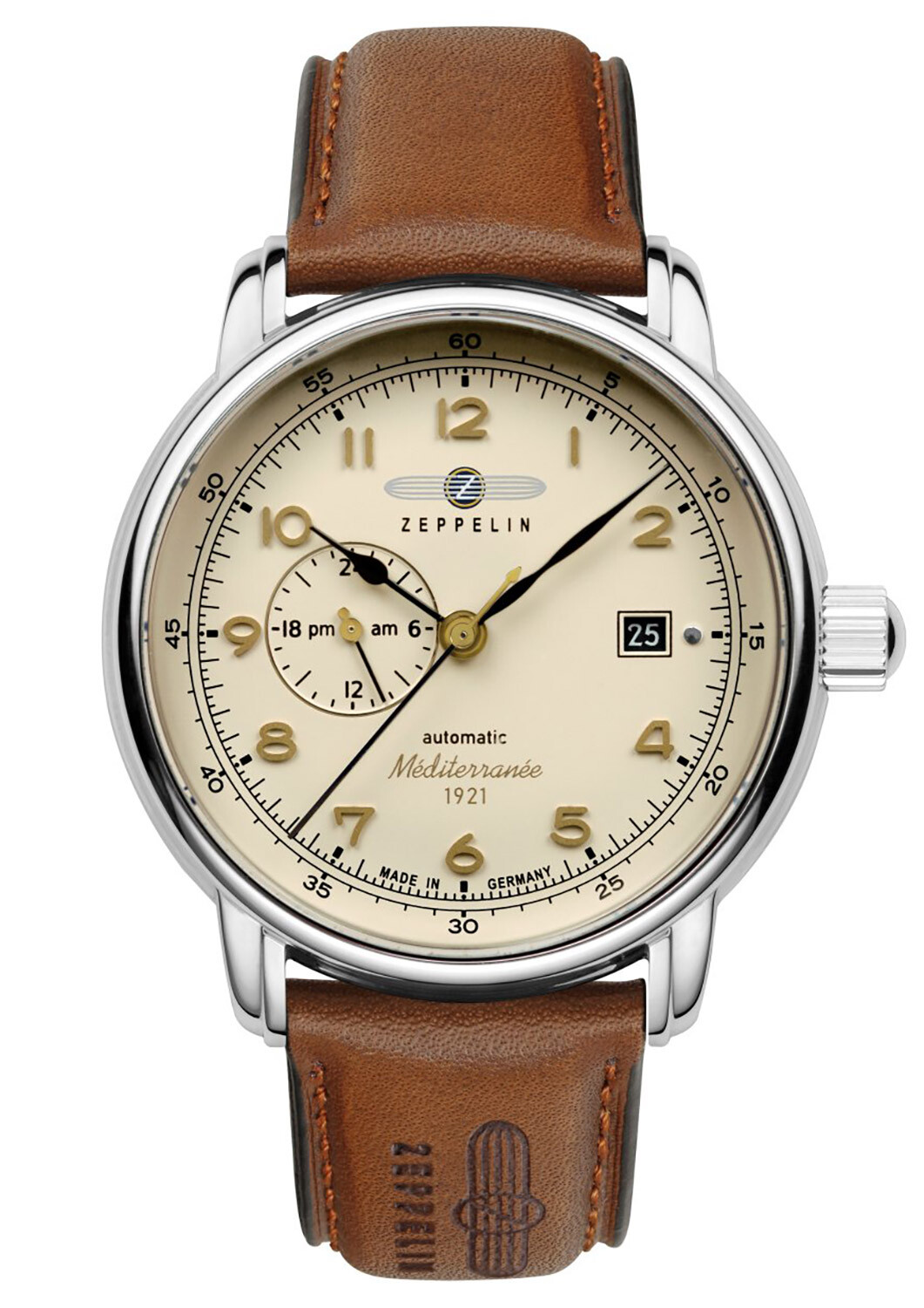 Zeppelin Men's Watch Automatic 100 Years Méditerranée 9668-5
