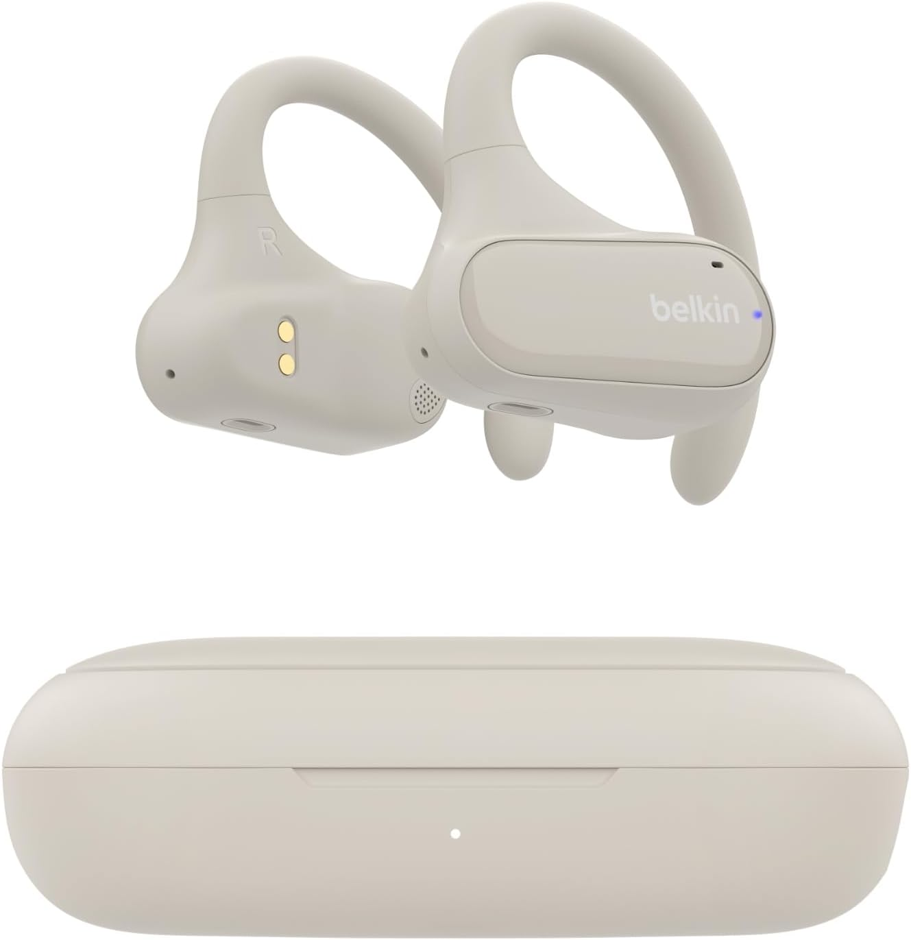 Belkin Soundform Clearfit Open-Ear Headphones, Lightweight Wireless Earphones wi