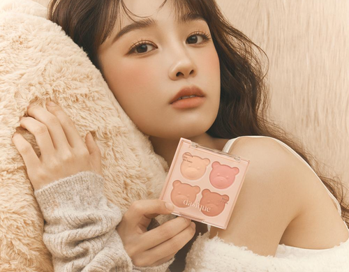 DASIQUE Blending Mood Cheek 10.4g 2 colors My Bear Collection with Gift K-Beauty - Picture 3 of 9