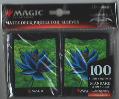 black lotus card sleeves WOTC Black Lotus Sleeve main image 1