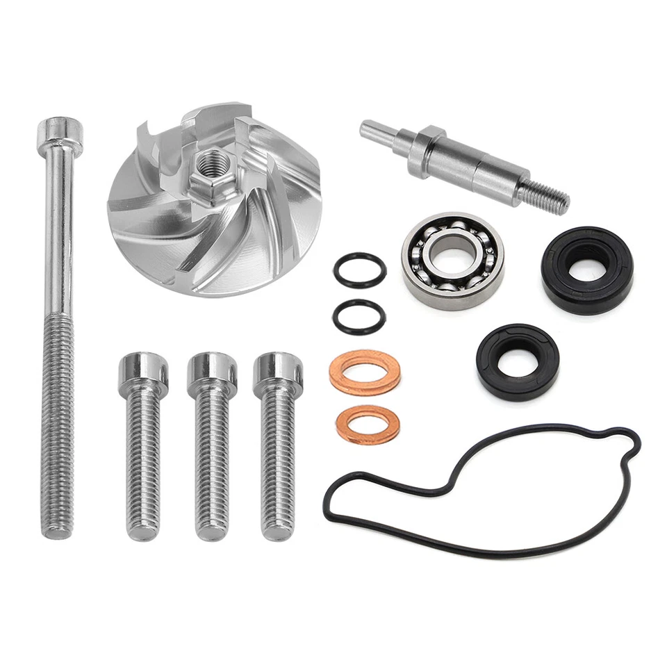 For Honda CRF450R 2002-2008 Complete Water Pump Impeller Shaft Seal Gasket Kit - Image 4 of 4