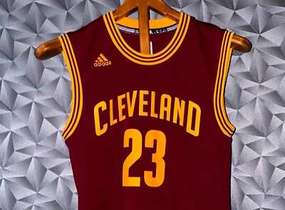 NBA CLEVELAND CAVALIERS BASKETBALL SHIRT JERSEY ADIDAS LEBRON