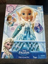 Disney Frozen Sing A Long Elsa Doll  Microphone-NEW/OPEN BOX 