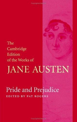 Pride and Prejudice Austen Rogers Hardback Cambridge University Press