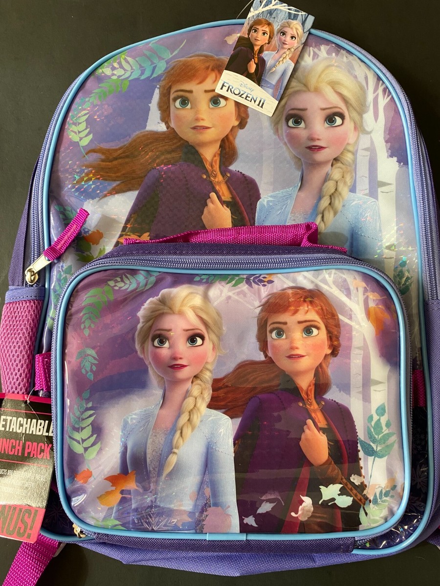 Disney's FROZEN II BACKPACK LUNCHBOX COMBO SET [NEW w TAGS