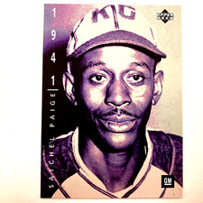 Satchel Paige 1994 Upper Deck Ken Burn's Baseball The American Epic #6 Monarchs