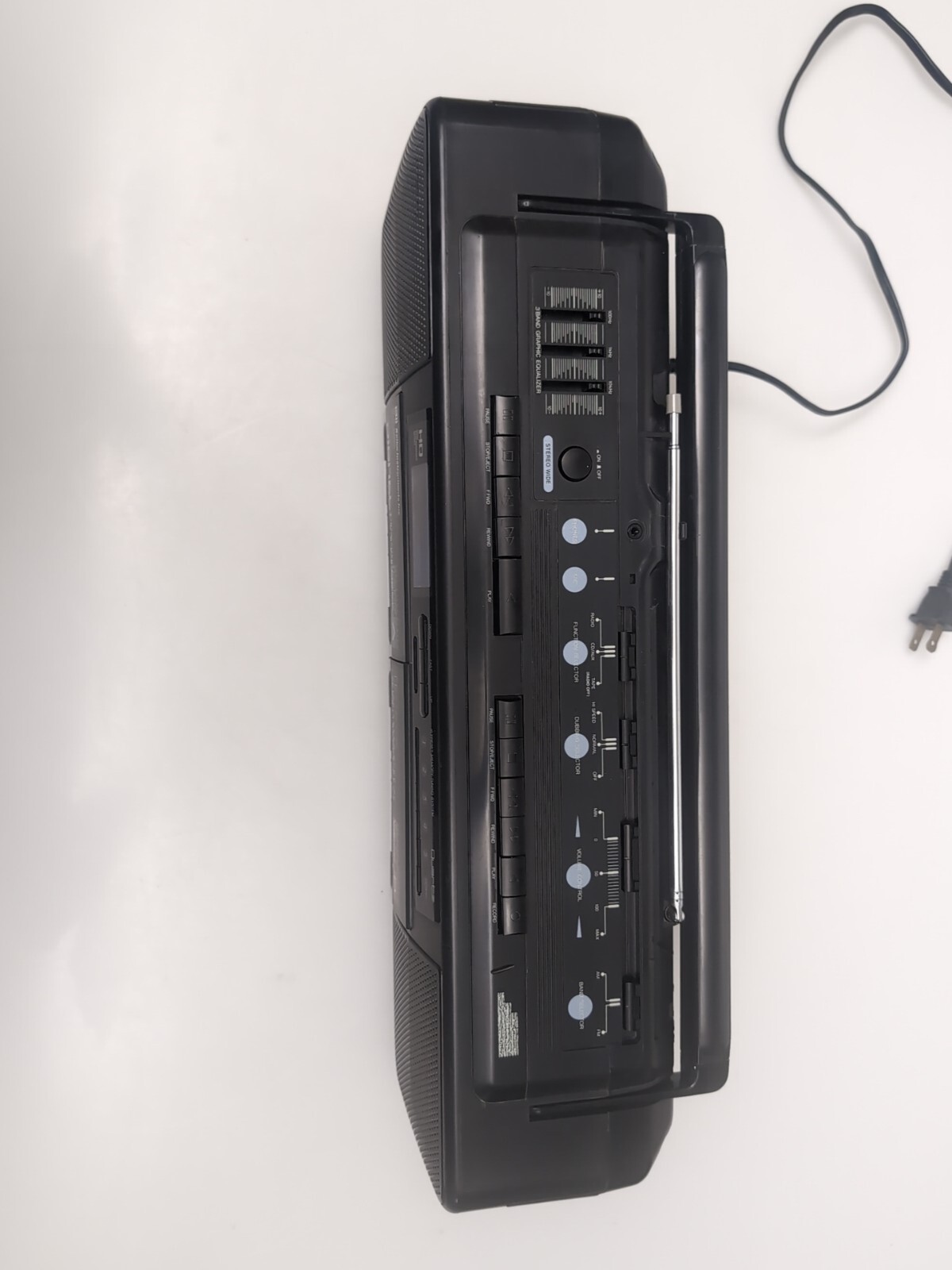 Seiko Instruments Inc WKC-23LL Dual Cassette Radio Boombox Digital Tuner 