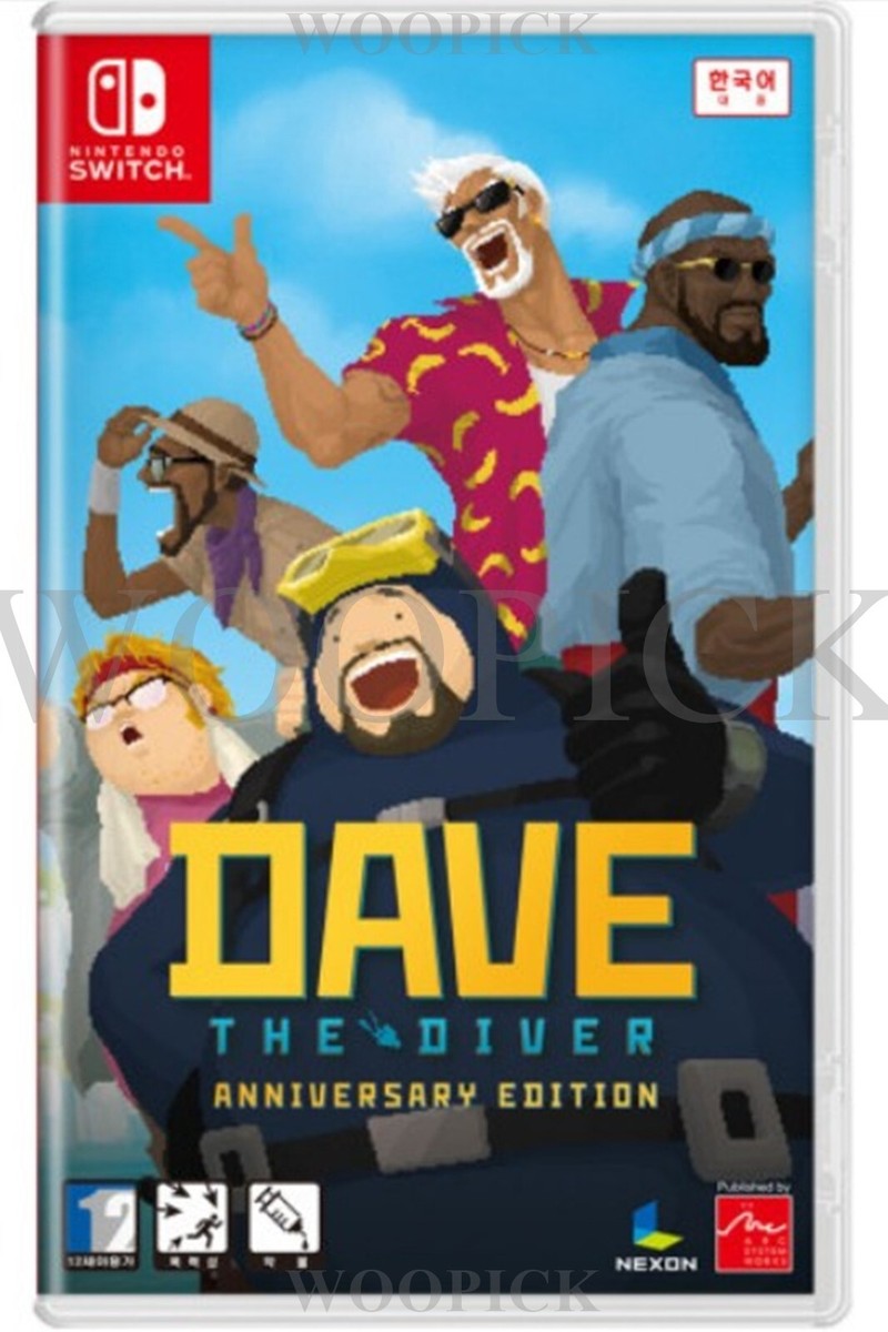 Nintendo Switch DAVE THE DIVER Anniversary Edition 11Language