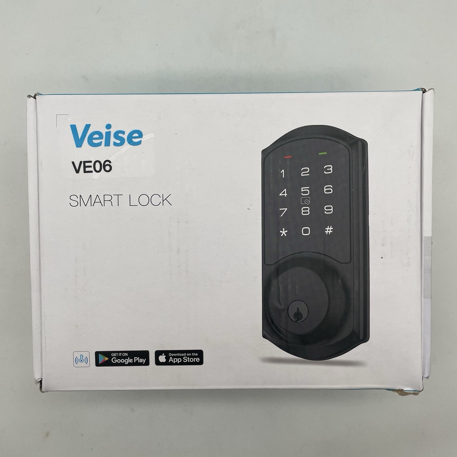 Veise VE06 Smart Deadbolt Lock with Handle Keypad App Keyless Entry-image