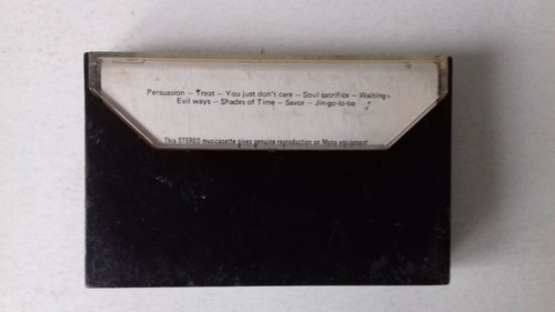 SANTANA SELF TITLED CASSETTE TAPE ***PAPER LABELS*** - Picture 2 of 4