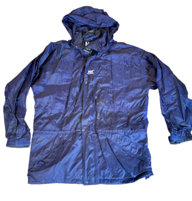 Helly Hansen Jacket RN 73983 Vintage 100% Nylon Navy blue | eBay