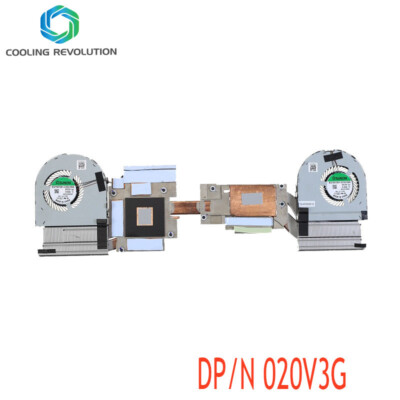 Laptop CPU Cooling Heatsink Fan For DELL Precsion 7760 20V3G 020V3G CN-020V3G