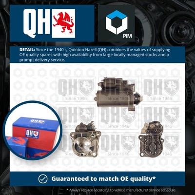 Starter Motor fits RENAULT GRAND SCENIC Mk2 2.0 04 to 09 QH 