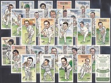 CBS IRONMONGERY-FULL SET- GLAMORGAN CRICKETERS 1984 (30 CARDS) EXCELLENT+++