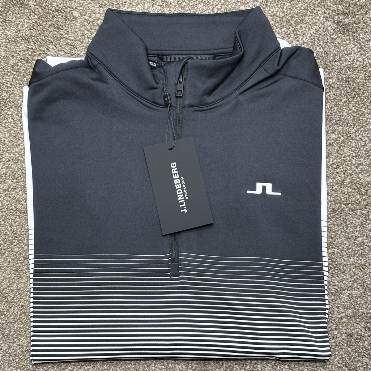 J.LINDEBERG Luis Zipped Golf sweater グレー J.LINDEBERG Luis Zipped Golf sweater グレー J.LINDEBERG Luis