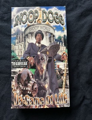Snoop Dogg Da Game of Life VHS Priority Records 1998 C-Murder WC Jimmie Keller