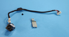 Dell Latitude E6520 Laptop DC-In Power Jack Plug Cable Harness w/Bracket 20NP9
