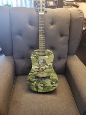 2019 JAZWARES First Act DISCOVERY 30" ACOUSTIC GUITAR Camo GREEN CAMOFLAUGE EUC
