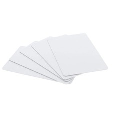 200 Pack - Premium Blank PVC Cards for ID Badge Printers - 200 Pack, White