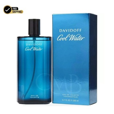 Davidoff Cool Water Men Eau de Toilette Spray 6.7 oz 200 ml Perfume for Men