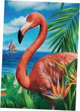Garden Flag Flamingo Paradise