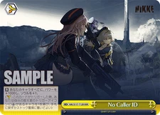 Weiss Schwarz NIKKE No Caller ID Japanese NIK/S117-T12R RR NM