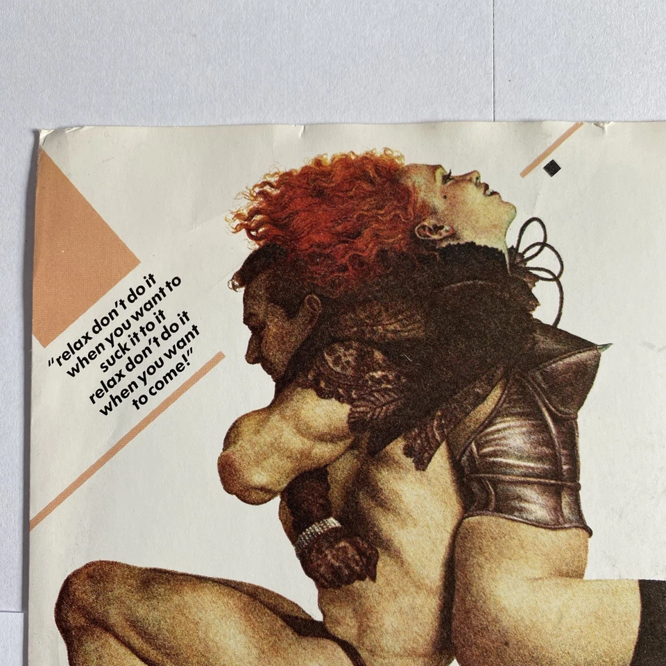 Frankie Goes to Hollywood Relax Uk 7 Inch ZTT 45 Vinyl Record Single — 第 2/4 张图片