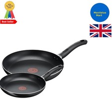 Taste Twin Bratpfannen-Set: 20 cm & 28 cm Antihaft Aluminium, müheloses Kochen