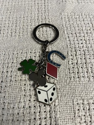 小物 vintage coach Clover keychain Rare Vintage COACH Lucky Charms Keychain Fob Bag Charm Horseshoe