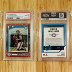 2024 Panini Donruss Caleb Williams #327 Optic Preview Red Wave PSA 10