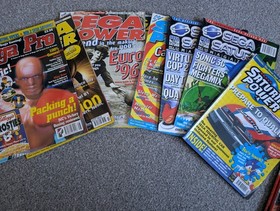 Selection Of Classic Gaming Magazines (Saturn/Sega Power/Sega Pro)