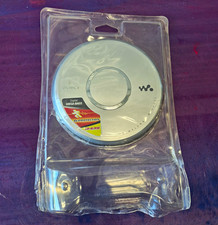 Sony Walkman D-EJ011 Silver Portable CD Player Mega Bass G-Protection CD-R/RW