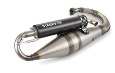 Marmitta Pro Replica Stage6 MK2 Minarelli Verticale S6-9116804/BK