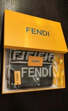 Sciarpa FENDI Modello Roma Lana/Seta Biaco/Nero *FINE SALDI 2026  SCONTO - 55%*