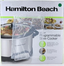Hamilton Beach 4 Quart Programmable Slow Cooker - OB