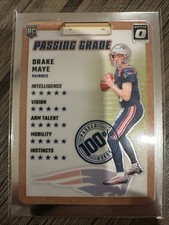 2024 Panini Donruss Optic - Passing Grade Drake Maye #4 (RC)
