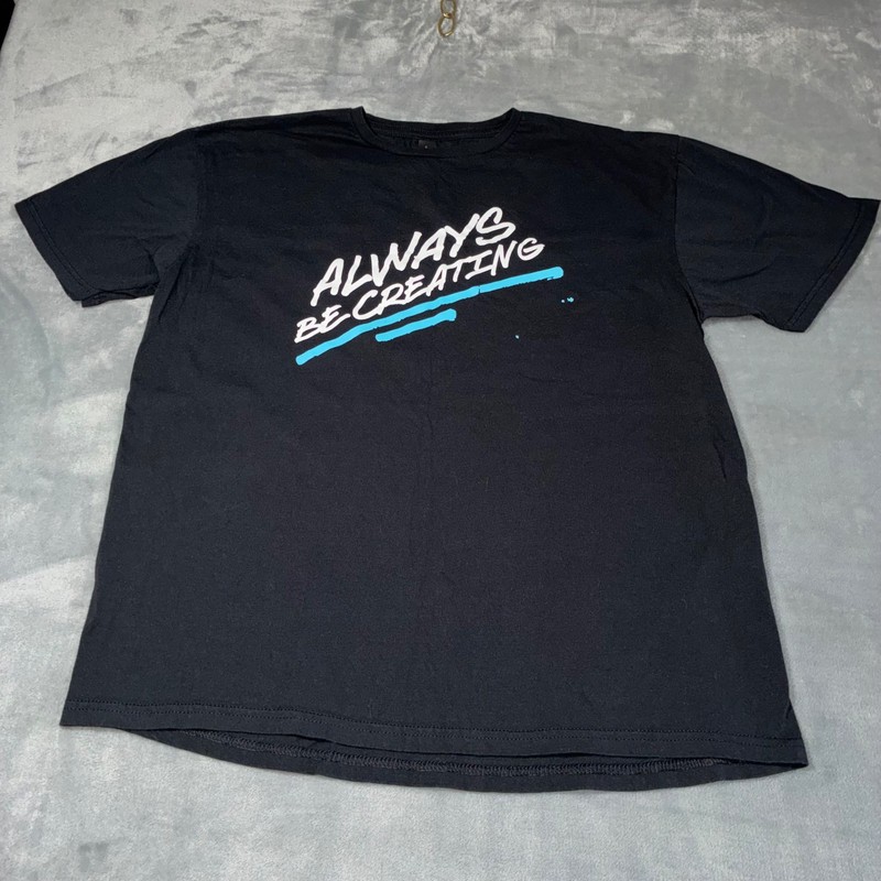 LA Film School T-shirt Black Always be Creating !!! Gildan  size XL