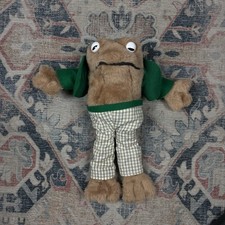 Vintage Frog Toad Plush 1979 Eden 12" RARE HTF Arnold Lobel