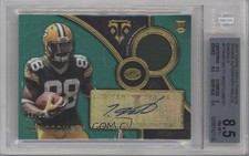 2015 Triple Threads Rookie Relics Emerald 13/50 Ty Montgomery BGS 8.5 Auto 8p8