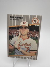 1989 Fleer - Billy Ripken #616 Black Box on Bat Knob
