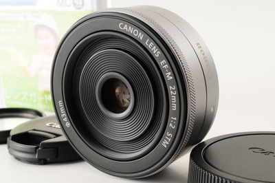 [Near Mint] Canon EF-M 22mm f/2 STM AF Pancake Prime Objektiv #455