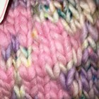 Miss Knitz Pink Boutique Chunky Wool Sparkly Beanie Faire Isle NWT OOAK Handknit — photo 10