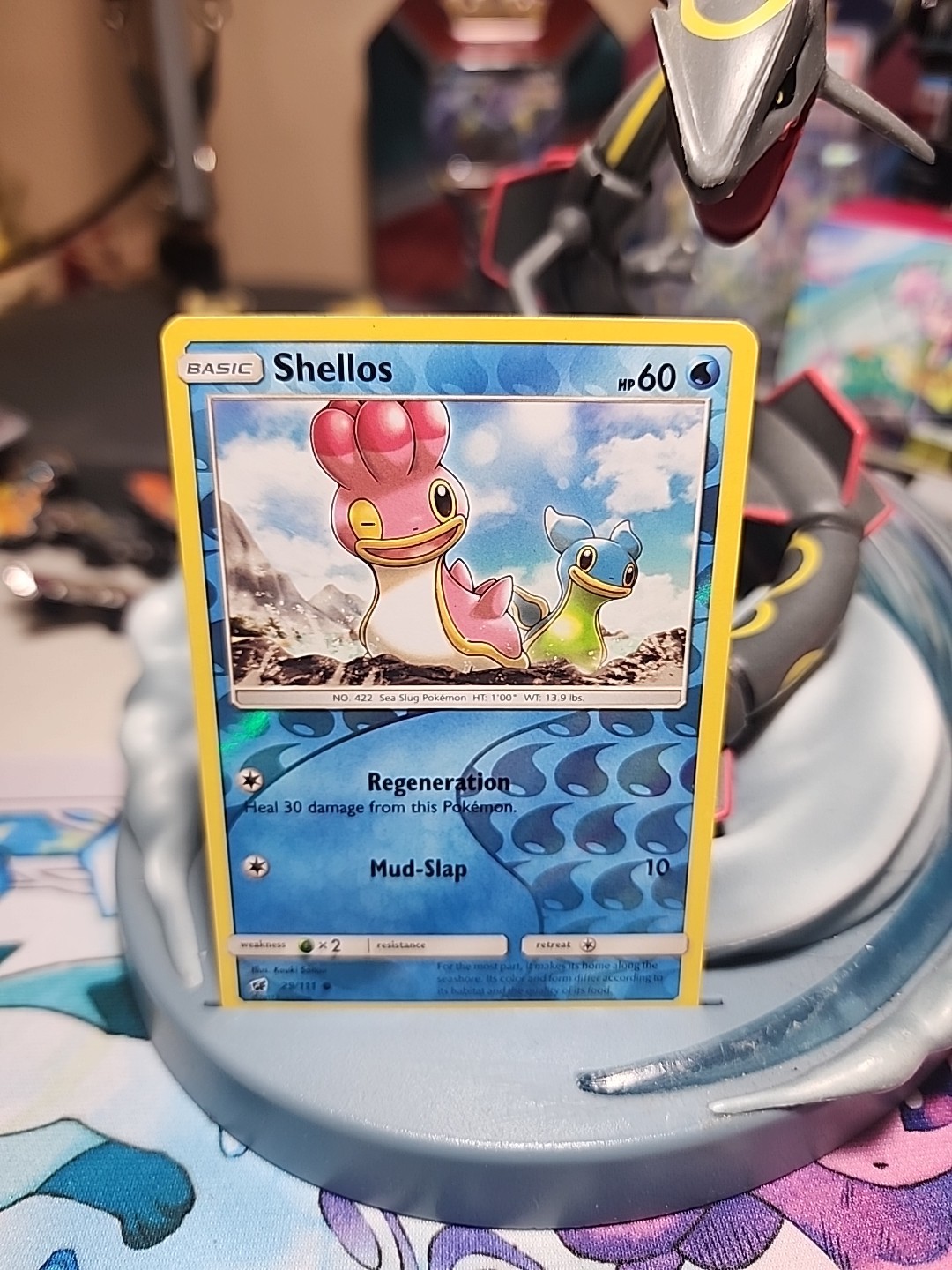 Pokemon | SM - Crimson Invasion | Shellos | 29/111 | Reverse Holo