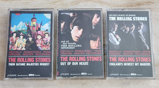 The Rolling Stones Vintage Cassette LOT x3 