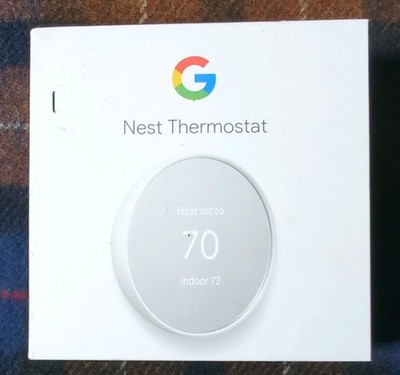 Google Nest Smart Thermostat Snow G4CVZ US