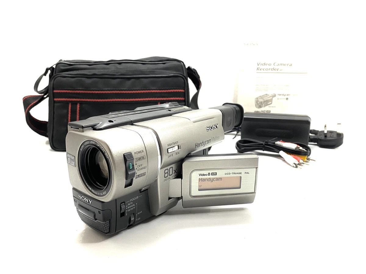 Preços baixos em Câmeras de Vídeo Sony Hi8 80x Zoom Digital | eBay
