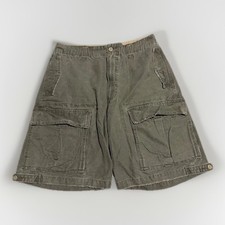 Vintage American Eagle AE Cargos Shorts Mens 32 Olive Y2K Cargo