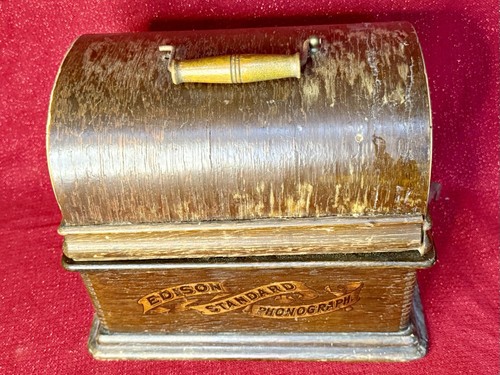 Antique EDISON STANDARD PHONOGRAPH Cylinder Player Parts Repair Project