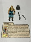 G.I. Joe  Buzzer complete with file  card